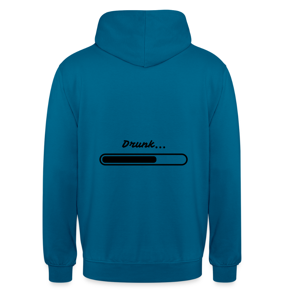 Sweat team drinking - deep sea blue