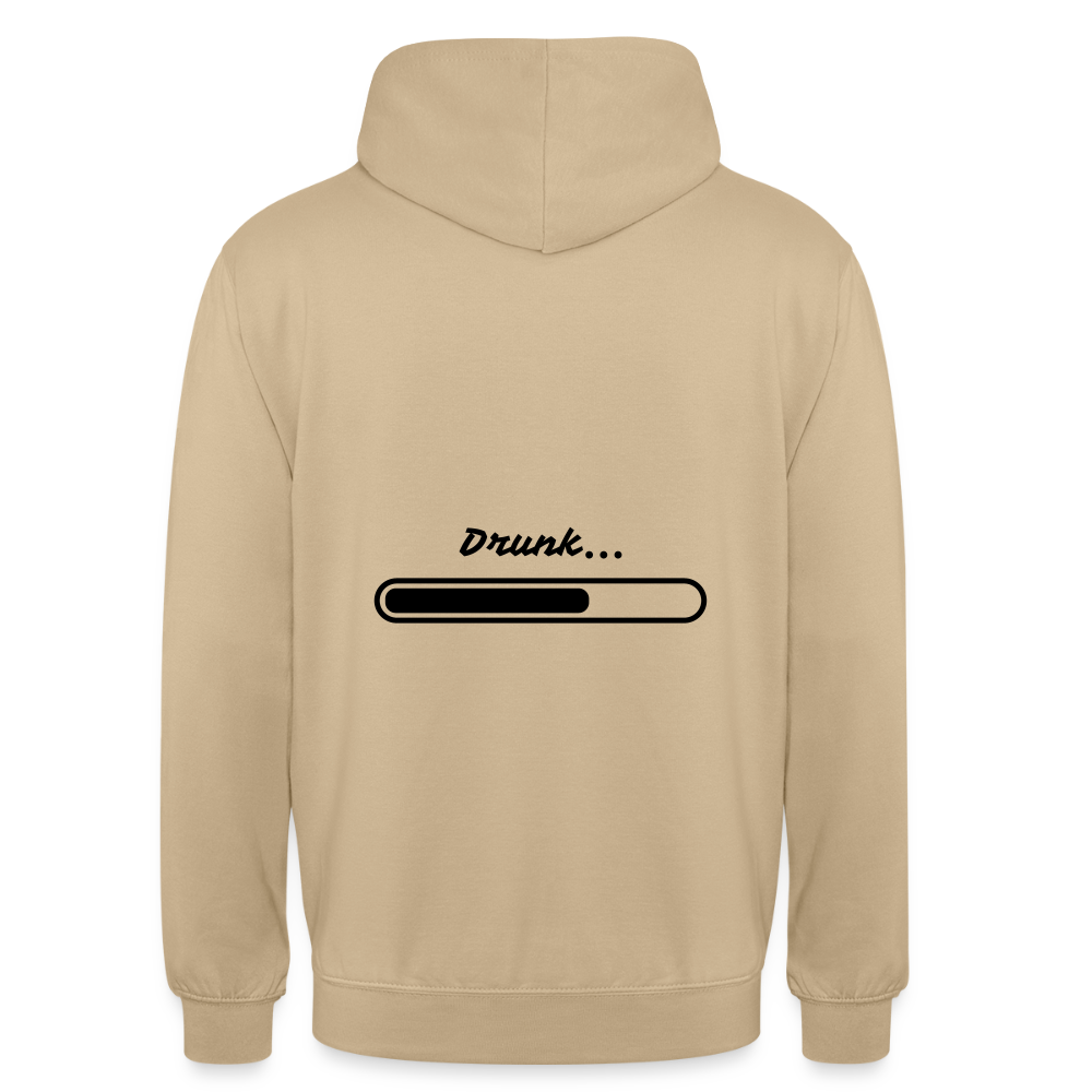 Sweat team drinking - beige